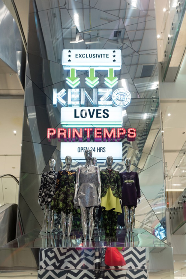 KENZO LOVES PRINTEMPS Vishop Magazine